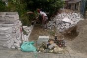 Desa Kedungprahu :  Kegiatan Laksanakan Pembangunan Jalan Paving
