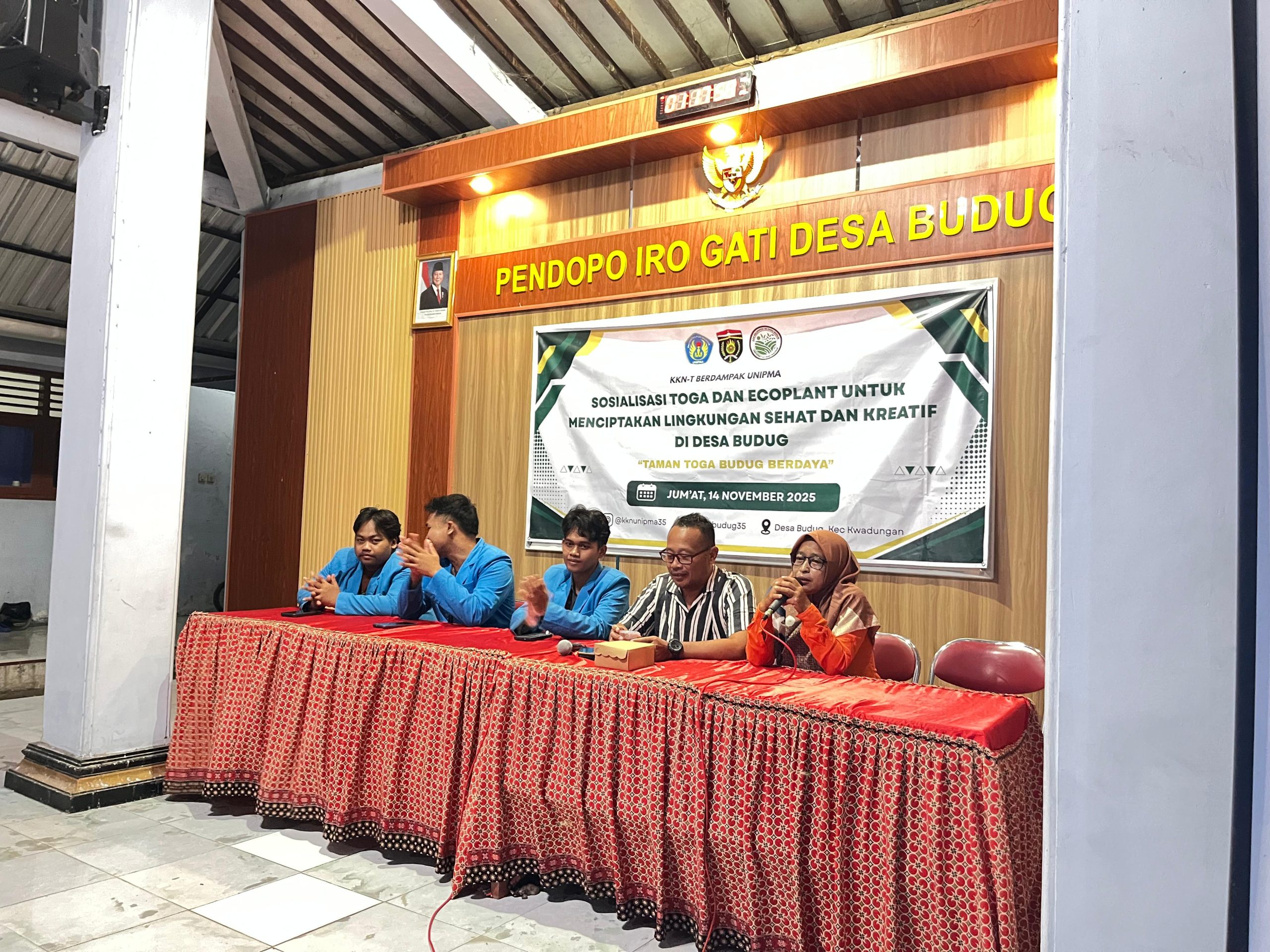 Desa Budug : Sosialisasi Tanaman Toga